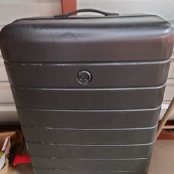 DELSEY PARIS Margot Hardside Luggage, Dual Wheel Spinners for Smooth Travel, Expandable with Spacious & Organizable compartments, Men and Women, Black