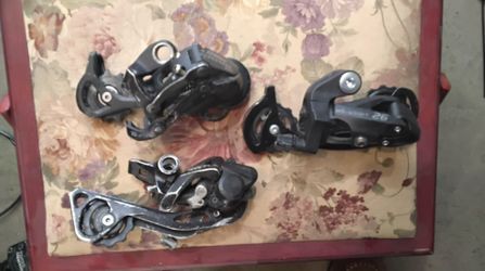 Lot of 4 Bicycle Rear Derailleurs