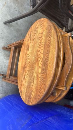 4 Folding table real wood vantage
