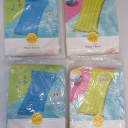 New Blue Or Yellow Swim Pool Rafts ( Read Details)