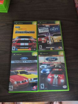 Xbox Original Ford Racing Game  Bundle