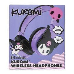 Kuromi -Sanrio Character Mold Wireless Headphones