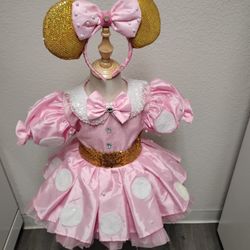 Minnie Mouse Dress Size 1-2t