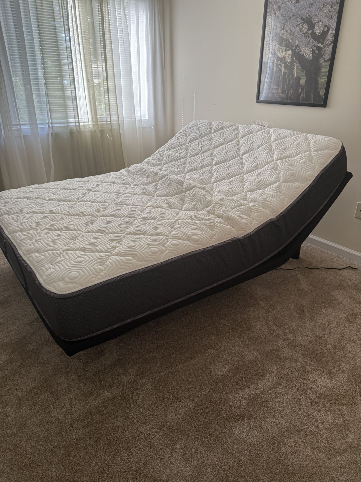Adjustable electric bed