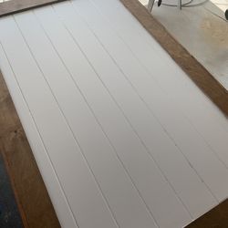 Walnut And White Barn Door For Closet 51/81
