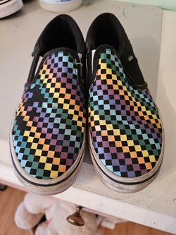 Girls Checkered Vans