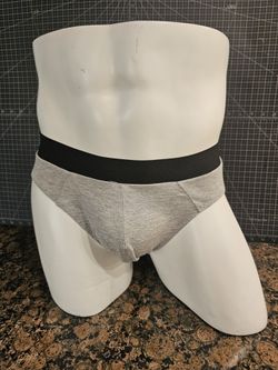 Grey Men Large Briefs