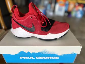 Men Nike Pg 1 University Red Basketball Shoes 
