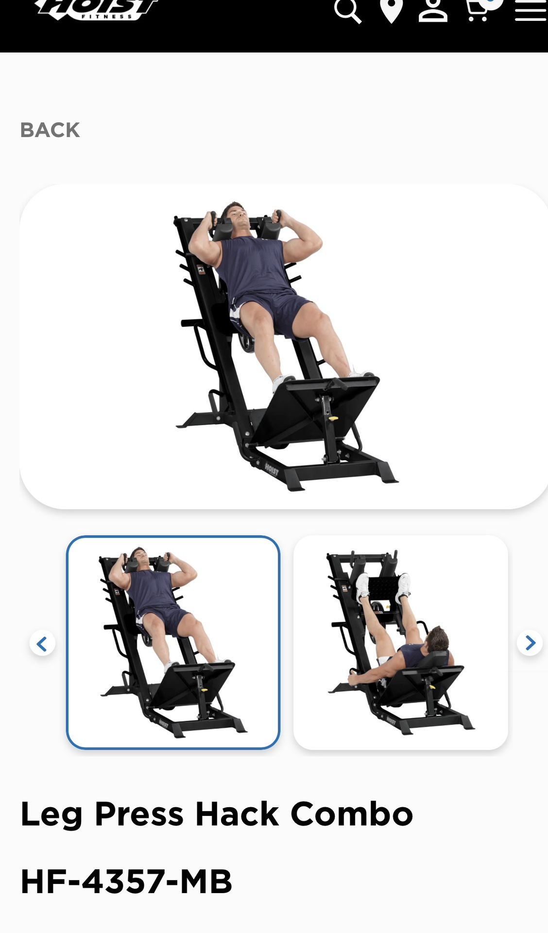ISO Hoist Leg Press
