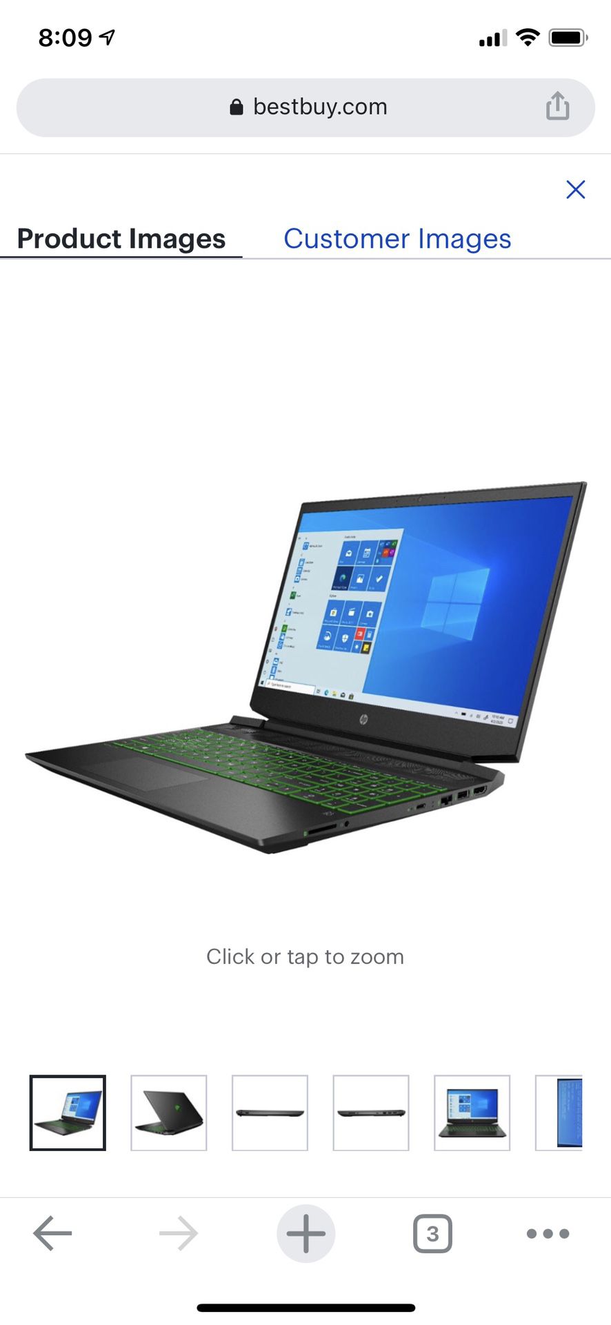 Gaming Laptop - HP Pavilion 15.6 w/ Upgraded Storage