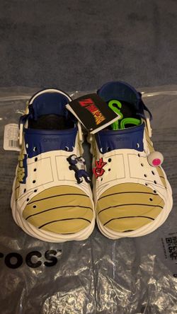Dbz Vegeta Crocs Echo Clogs  (SIZE 7)