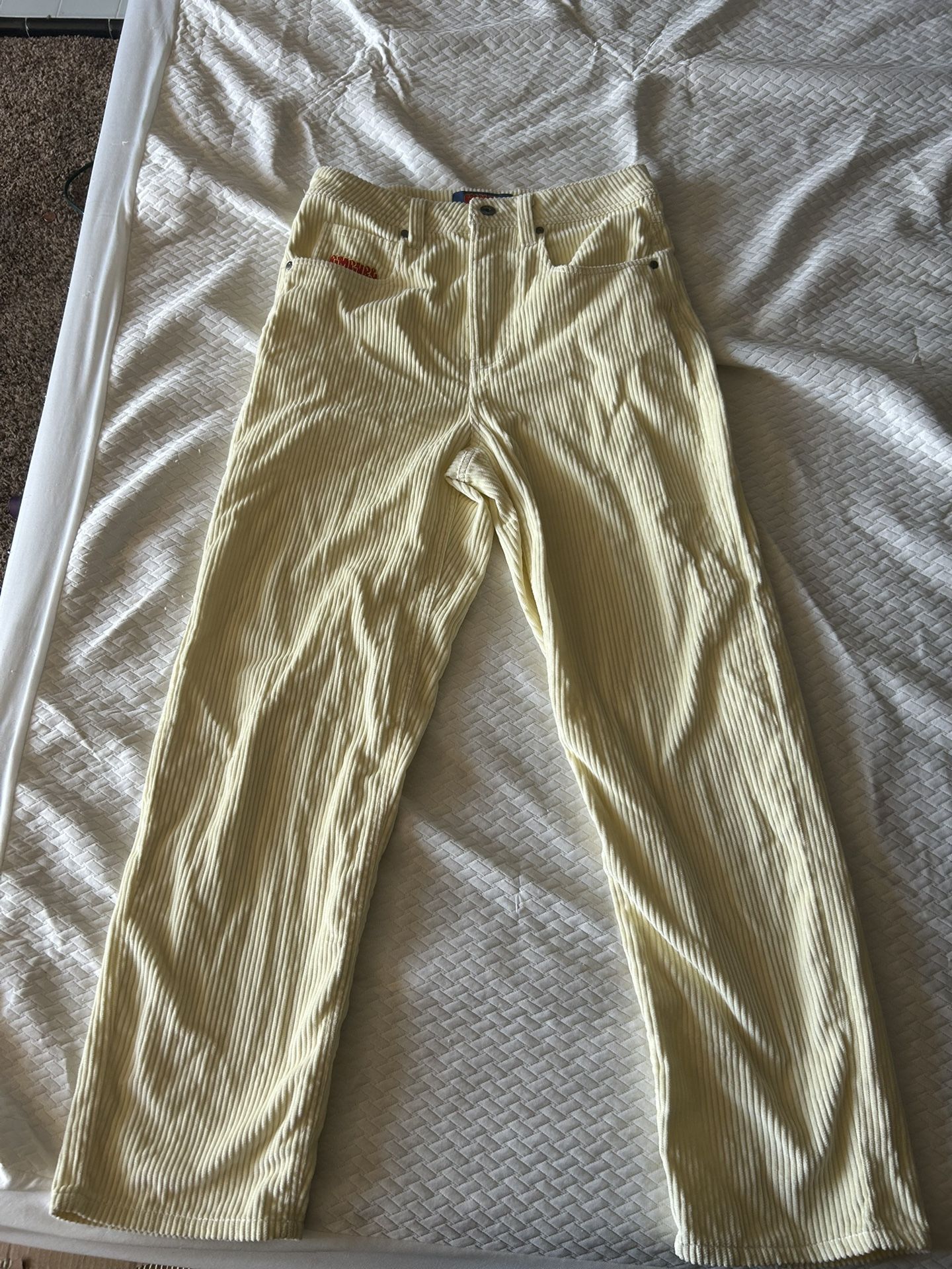 Empyre cream corduroy pants 28