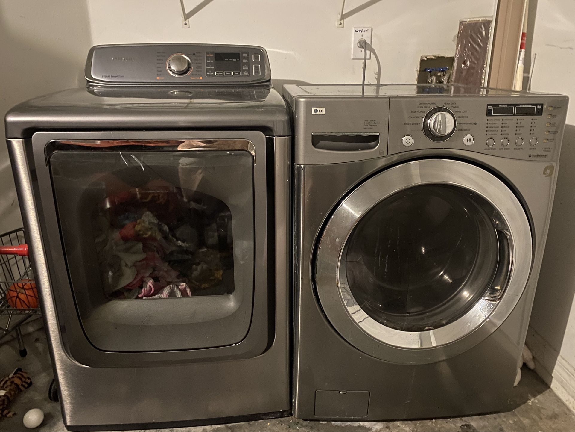 Samsung Dryer And LG Front Load Washer