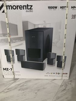 Surround sound Morentz speakers