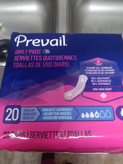 Pads  2 packs for $5 in Weslaco