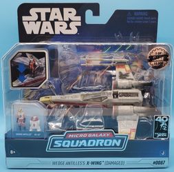 Star Wars - Wedge Antillies Damaged X-Wing  #0087