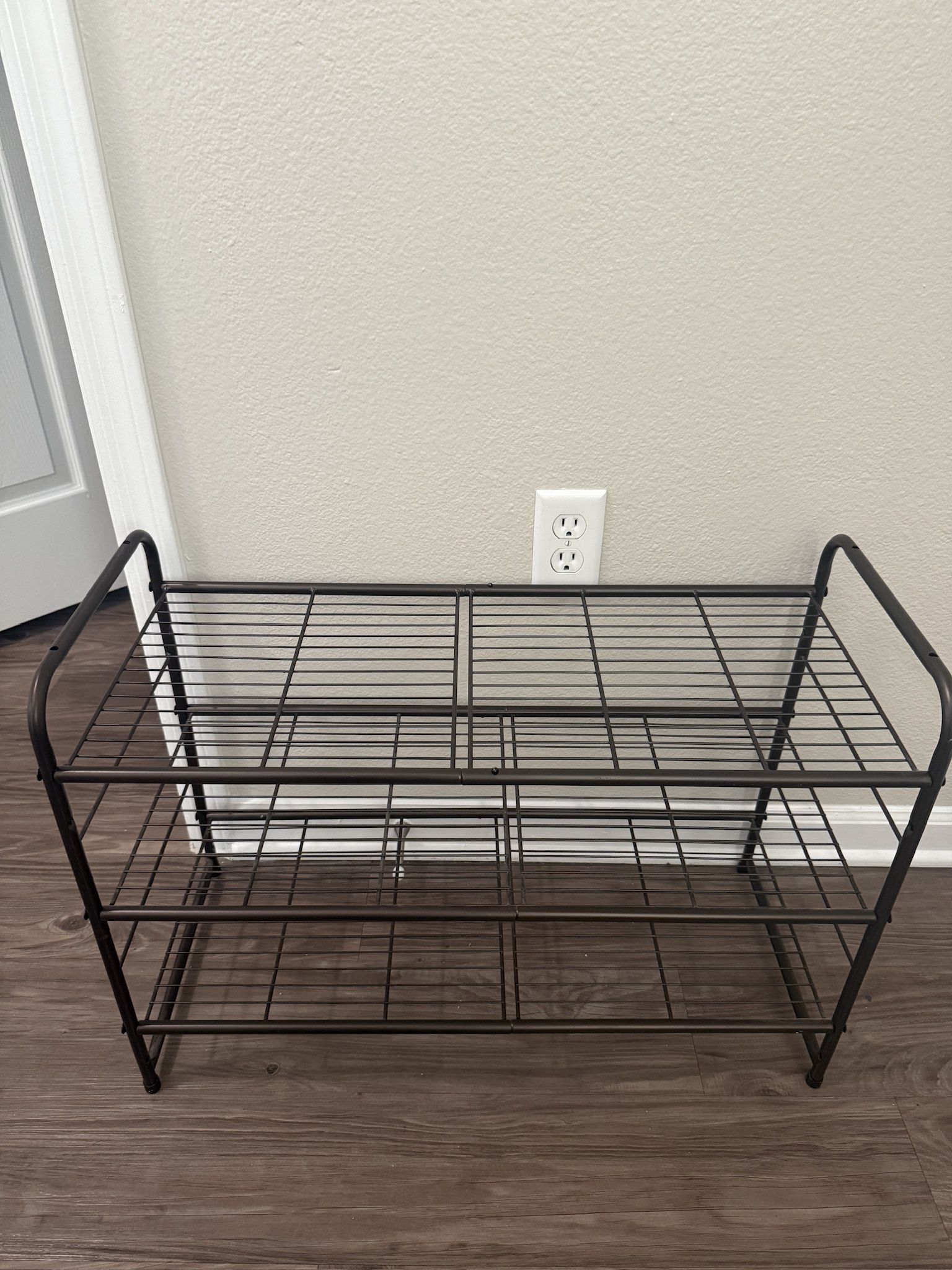 3 Tier Metal Shoe Rack