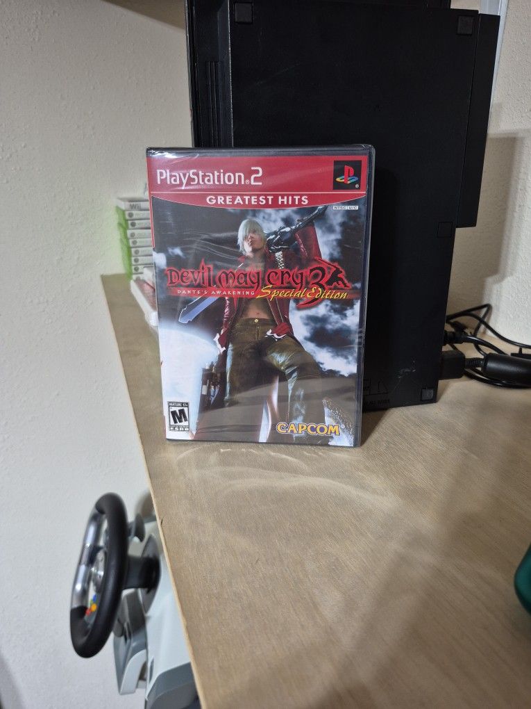 New Sealed Ps2 Devil May Cry 3 Dantes Awakening Special Edition