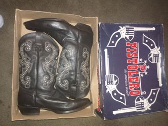Pistolero boots only warren once real leather size 11