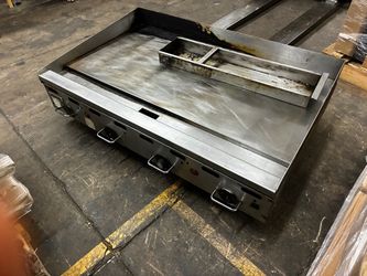 48” gas griddle made by Vulcan