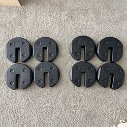 Canopy Weights 50lbs (set of 8)