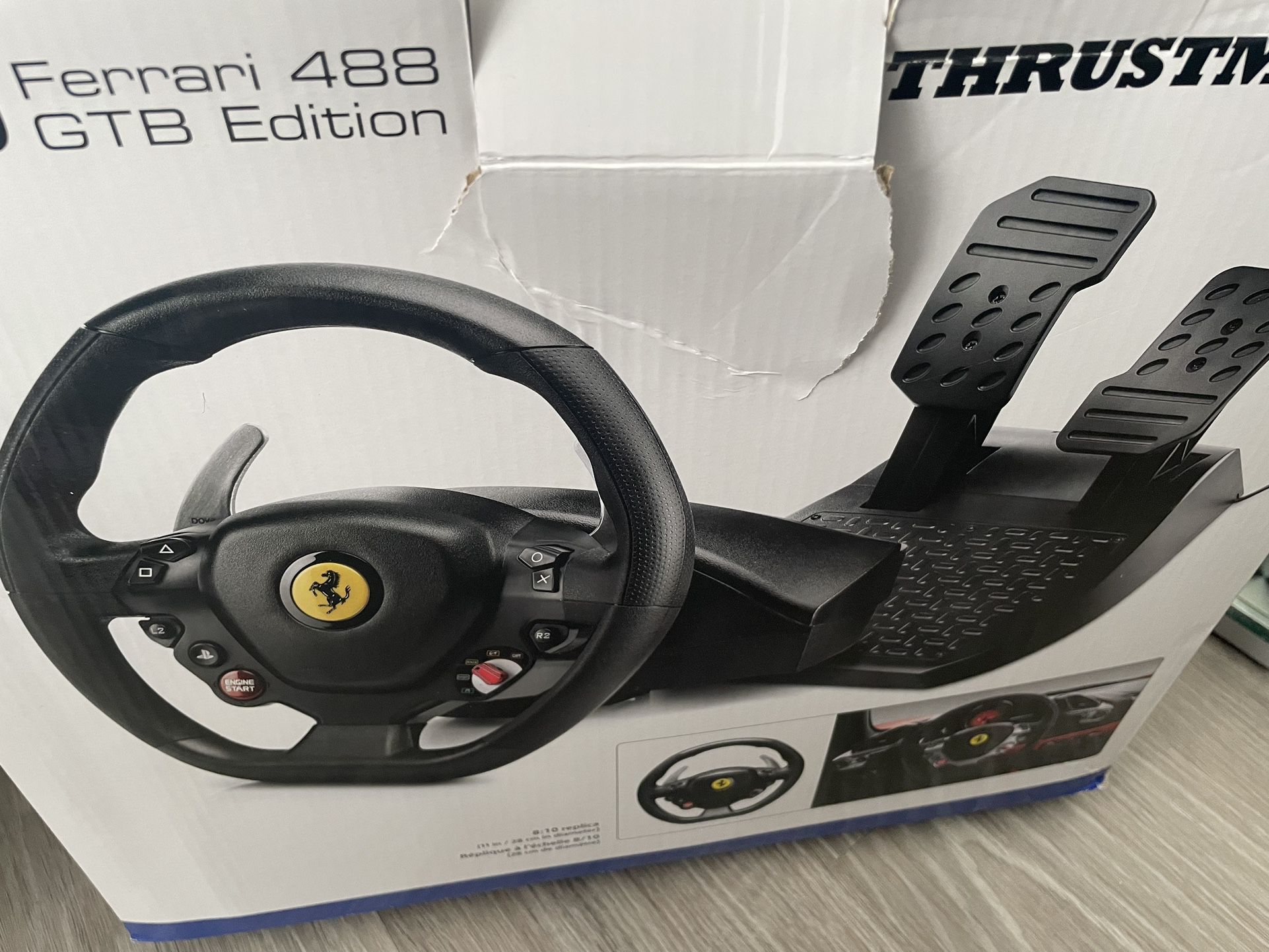 Racing Wheel And Pedal