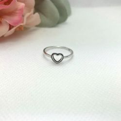 Open Heart Ring | Size 7&8