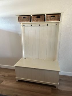 Entryway Bench with Storage