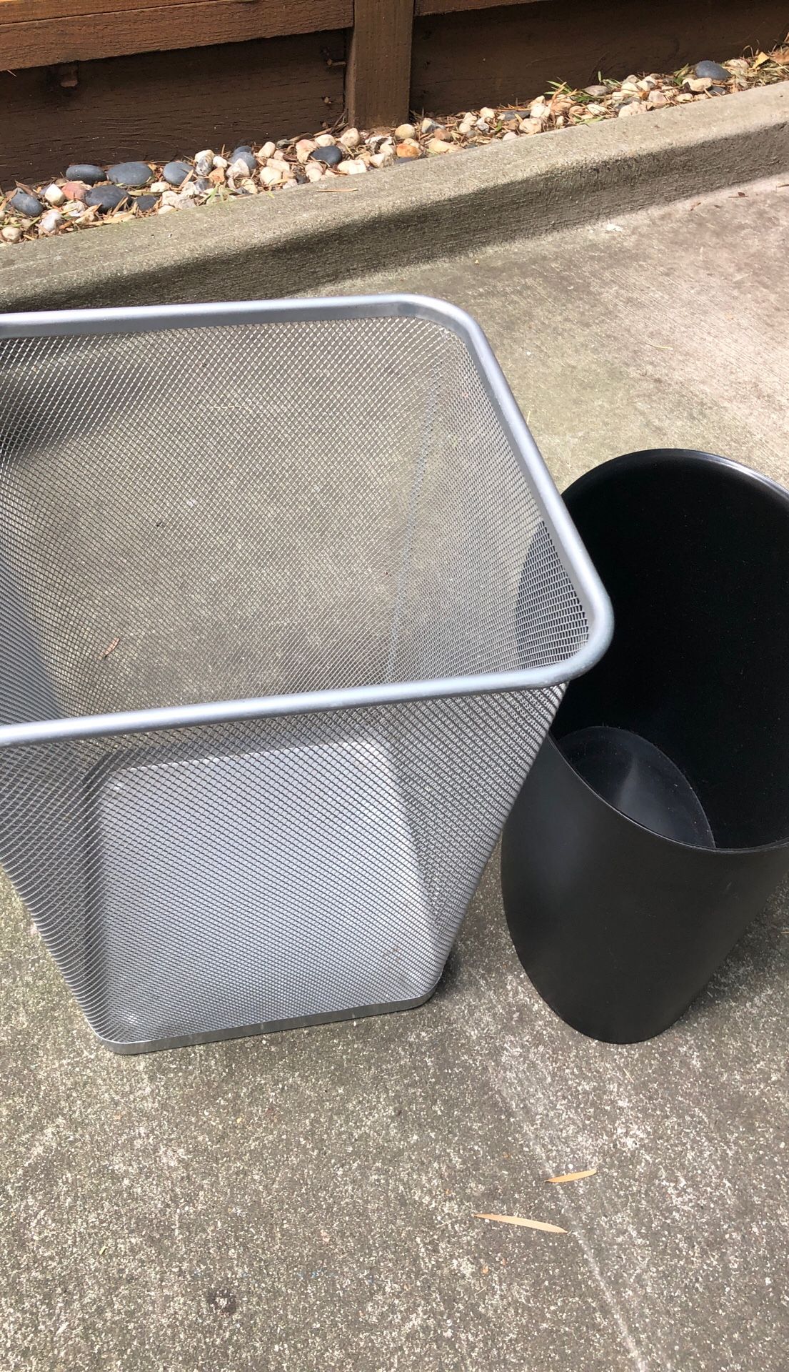 Free small garbage cans