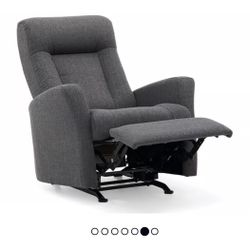 Rocking Recliner Chair – Sofa Style, Plush, Comfortable, Like New 