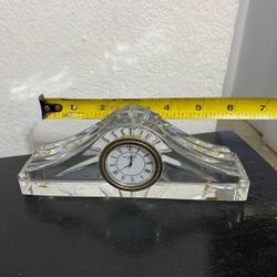 RELOJ ANTIGUO DE CRISTAL MURANO
