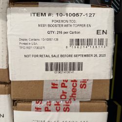 Pokemon Mega Evolution Enhanced Booster Box Case