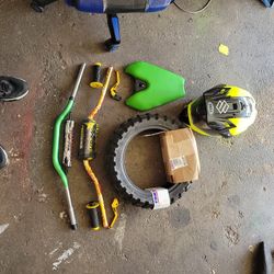 Dirtbike Helmet/parts
