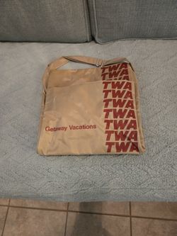 TWA Vintage Travel Bag