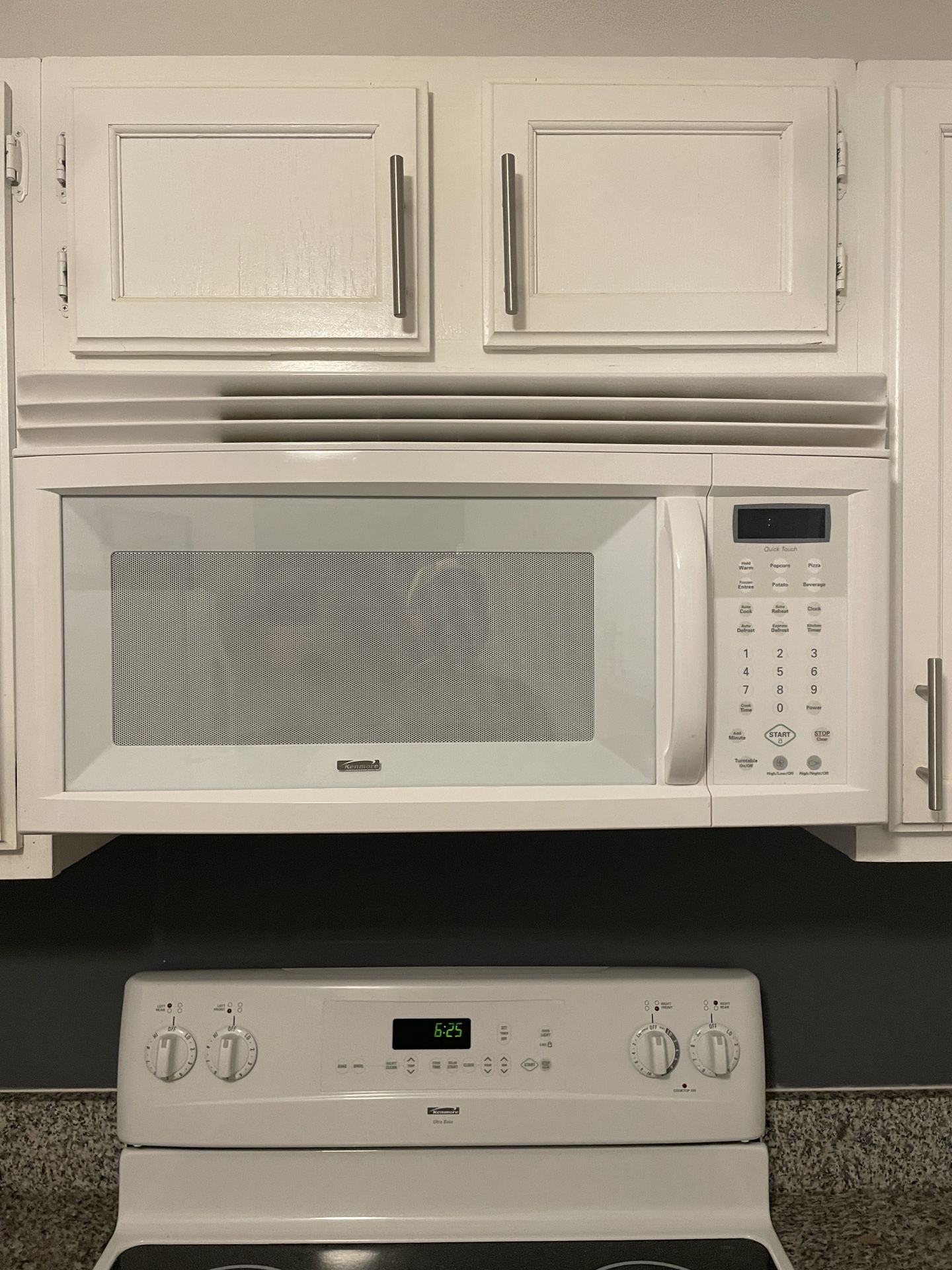 Kenmore Above Stove Microwave 