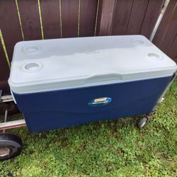 Beast Coleman Fishing Cooler Ready For The Pier 