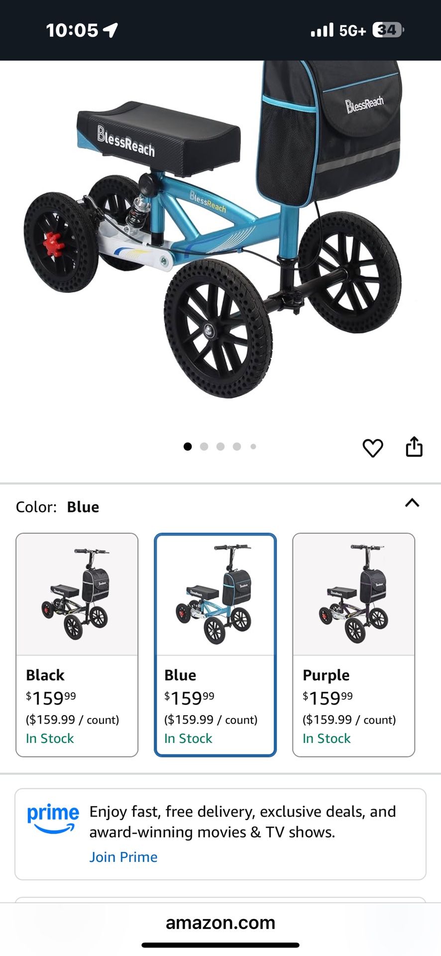 Rollator Knee Scooter