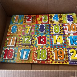 Wooden Learning Boards