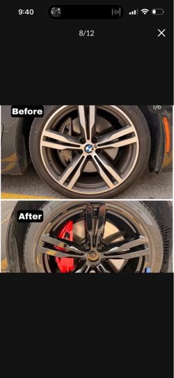 RIM BLACK OUT & CALIPER PAINTING