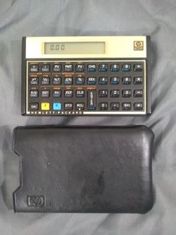 HEWLETT-PACKARD HP 12C CALCULATOR