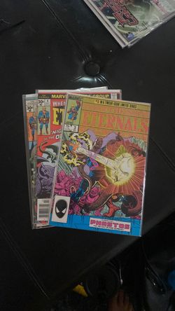 Marvel The Eternals Vintage Comic Books Lot