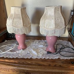 Pink Bedside lamp