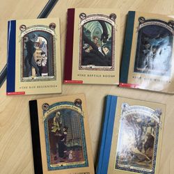 Classroom Set – A Series of Unfortunate Events Book Bundle (5 Books)