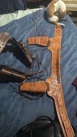 Gun Belt/Holster Rig Western $125 Each
