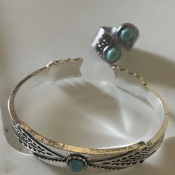 Ring& Cuff Braclet Set 