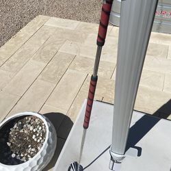 Odyssey White Ice DART broomstick putter - 48 years inches