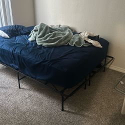 Queen Bed Mattress And Frame 