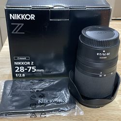 Nikon Z 28-75mm f/2.8 lens