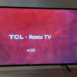 **PRICE DROP** 55" 4K TCL Roku Smart TV