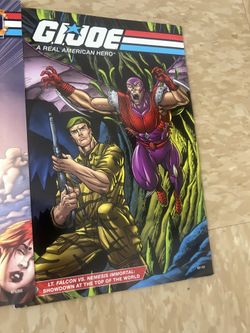 G.I Joe Comic Lt Falcon Vs Nemesis 